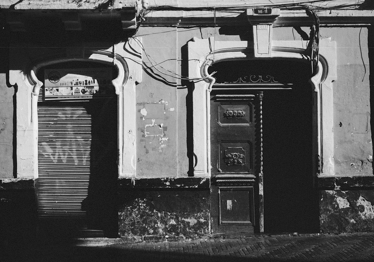 Film - Doors in B&W